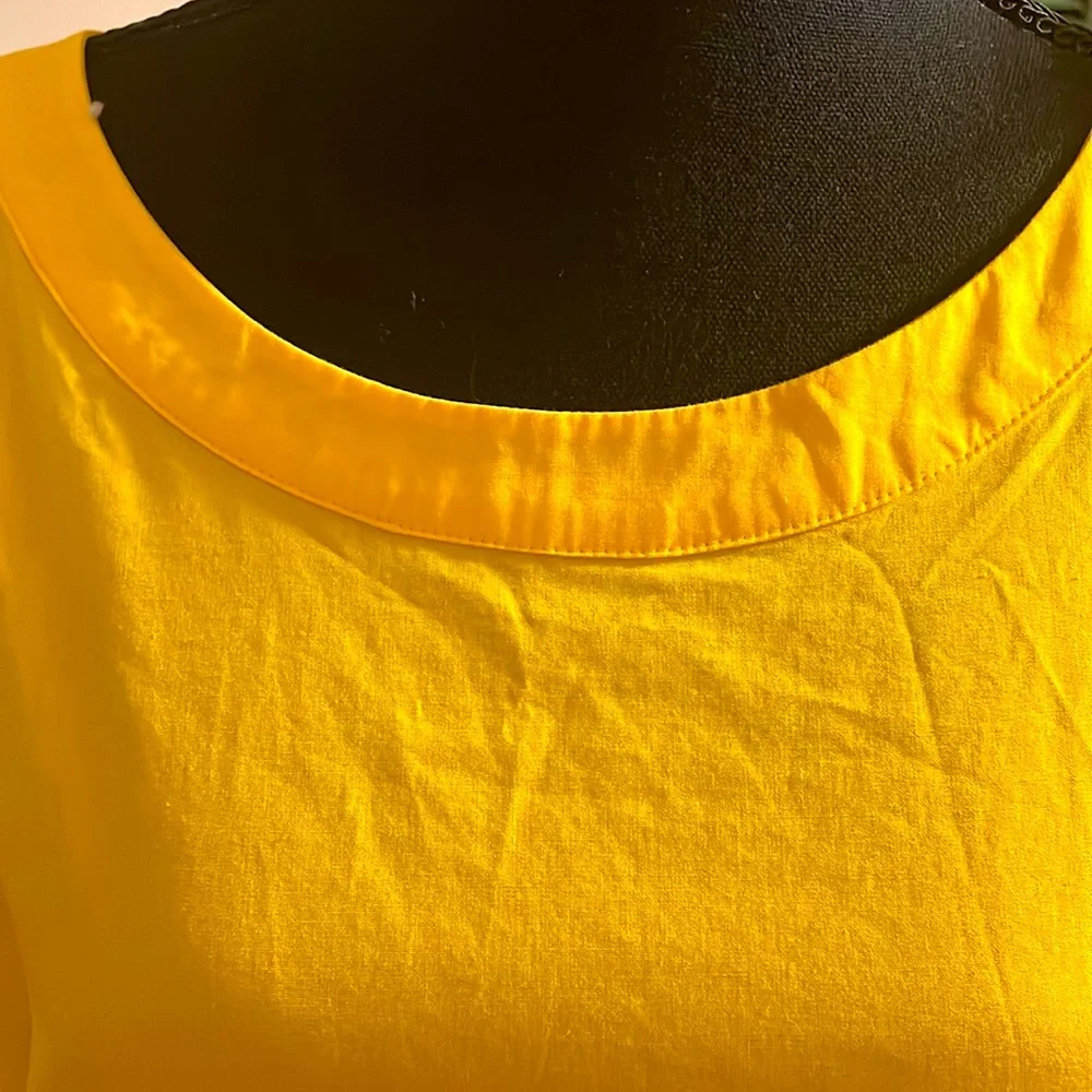 Yellow Ruffle Dress - Picture 2 of 5
